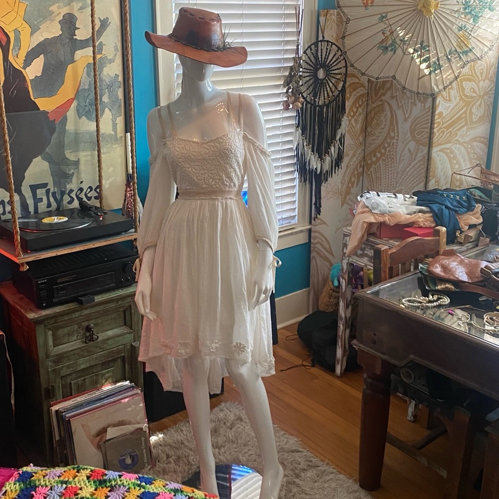 🐚 Free People Gauzy Dress 🐚